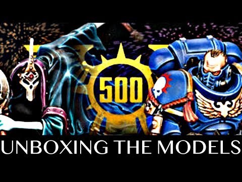 500th GW Store Exclusive Grand Opening Models | Warhammer 40K & AoS