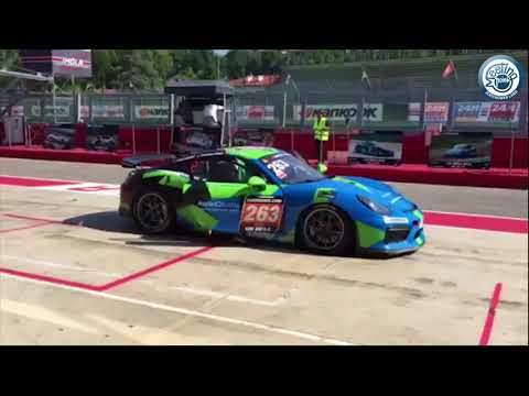 Rennfahrertalent Dominique Schaak in Imola 2018