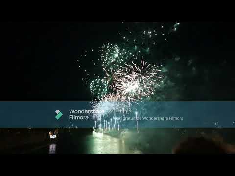 Feu d'artifice du 14 Juillet à Toulouse (en entier) #14july2023 #toulouse
