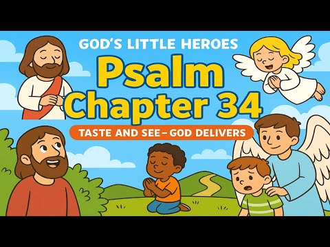 Psalm 34 for Kids – God Rescues Me! | Bible Story About Seeking and Trusting the Lord