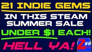 Steam Summer Sale! - Here's 21 Indie Gems Hidden Hundreds of Pages Deep All For Under $1 Now!
