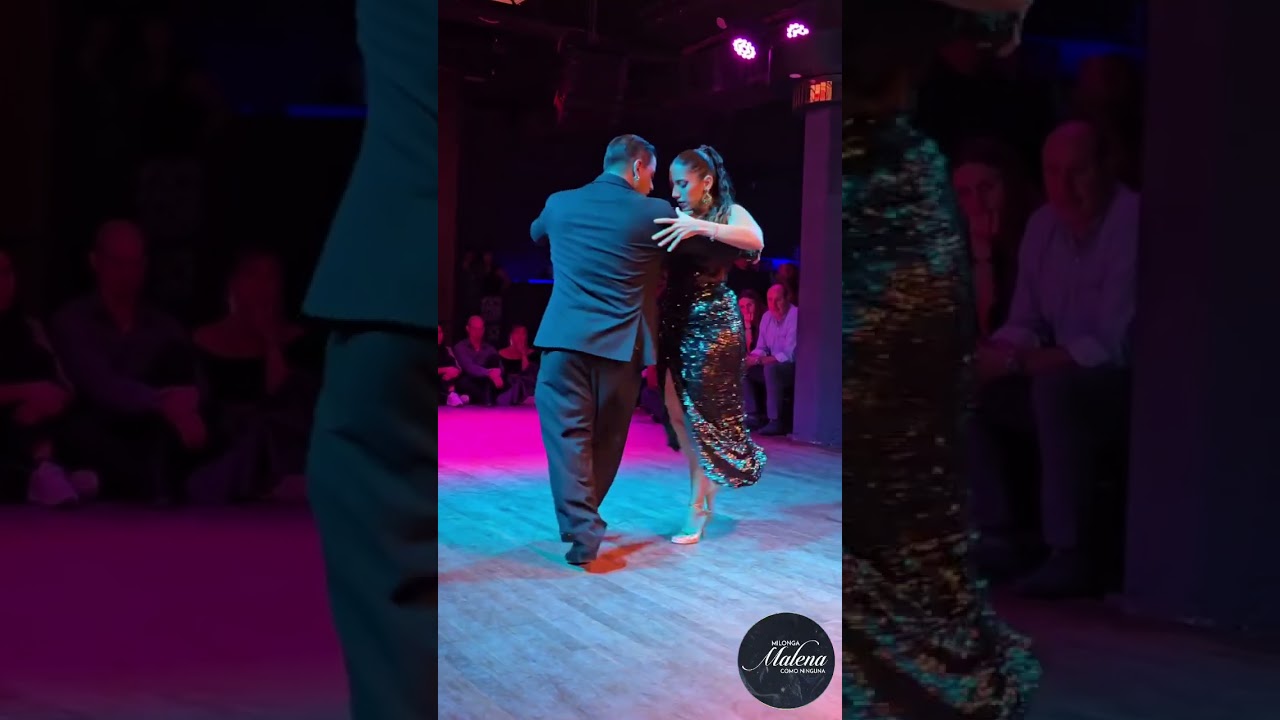 Fatima Caracoch & Brenno Marques en el marco de ATSF en el aniversario de Milonga Malena!!
