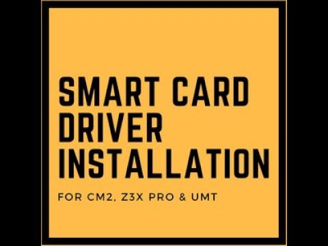 Smart Card Driver Installation: Cm2, Z3x Pro & UMT (Latest)