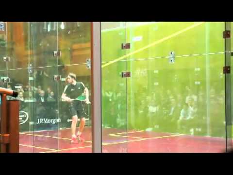 Squash JP Morgan ToC, New York City, 2013 (Ashour, Gaultier, Willstrop)