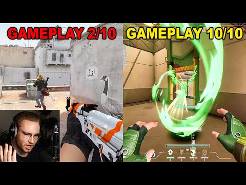 ohnepixel reacts to valorant expert rating CS:GO