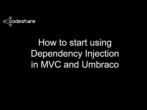 How to start using Dependency Injection in MVC and Umbraco