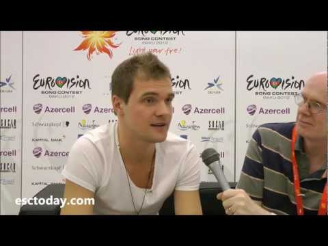 Eurovision Song Contest 2012 - Interview with Οtt Lepland, Estonia