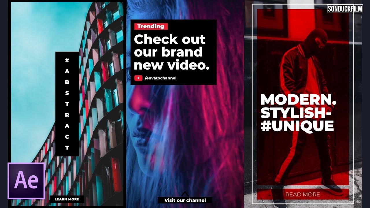 Produce Great Instagram Stories With Motion Graphics | After Effects Tutorial