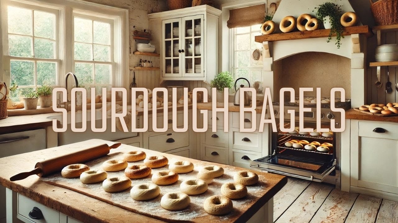 Sourdough Bagels - Video thumbnail