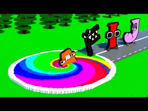 What Happened to ALPHABET LORE A-J Cars after RAINBOW PORTAL?