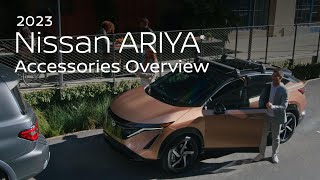 Nissan 2023 ARIYA EV SUV Accessories Overview