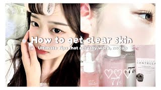 How To Get clear & Glowing Skin | Real Skincare Tips That Work ✨No Cap 🧢