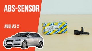 Youtube thumbnail of video "Wie Audi A3 2 ABS-Sensor wechseln 🚗"