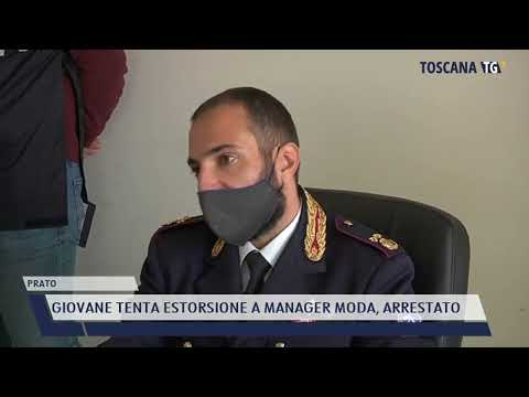 2022-01-28 PRATO - GIOVANE TENTA ESTORSIONE A MANAGER MODA, ARRESTATO