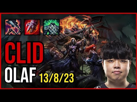 CLID - OLAF vs. HECARIM Jungle | KR DIAMOND | PATCH 11.1