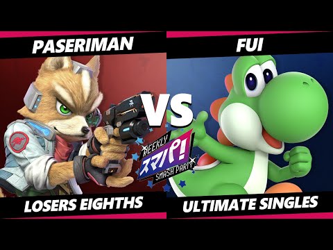 Sumapa 120 Top 8 - Paseriman (Fox) Vs. Fui (Yoshi) Smash Ultimate - SSBU