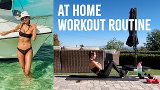 WORKOUT WITH ME! 🏋🏻‍♀️ My everyday fitness routine (no gym) | YB Chang Biste
