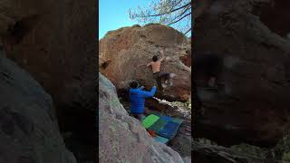 Video thumbnail of Calima radioactiva, 7a. Albarracín