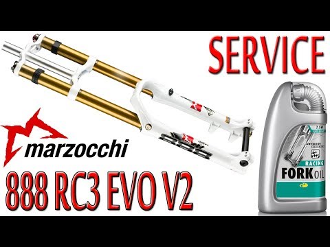 Marzocchi 888 RC3 EVO V2 mountain bike fork full service - MARZOCCHI