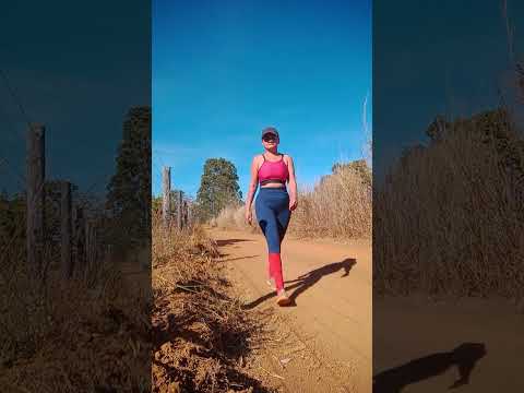 Caminhada sertaneja Comunidade Santa Rita município Vianópolis Goiás Brasil