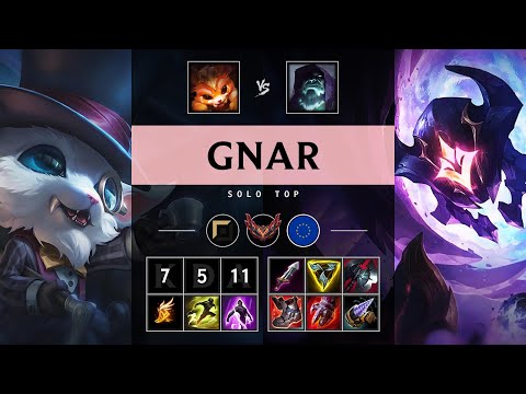 Gnar Top vs Yorick - EUW Grandmaster Patch 25.17