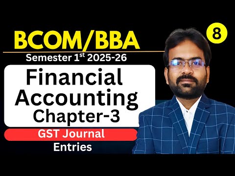 Financial Accounting Syllabus 2025 26 BCom 1st Year Semester 1st CWG for BCOM