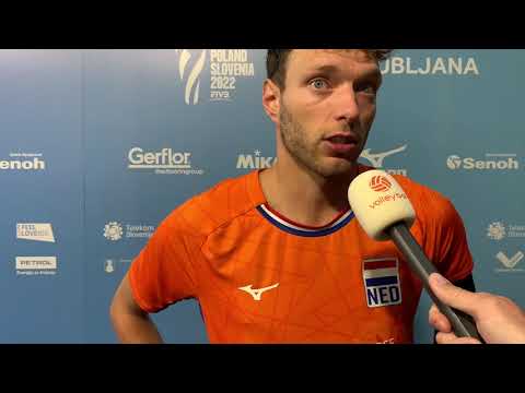 Interview Wessel Keemink na Nederland - Oekraïne (WK Volleybal 2022)