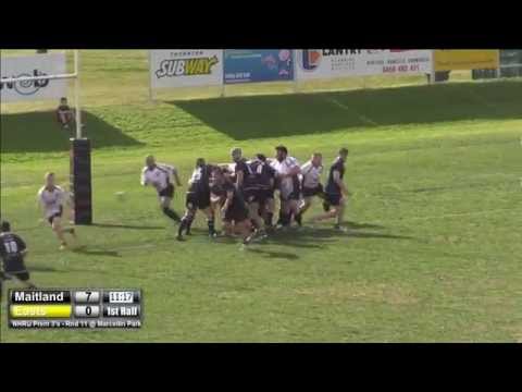 NHRU Round 11 Premier 3 Highlights - Maitland v East