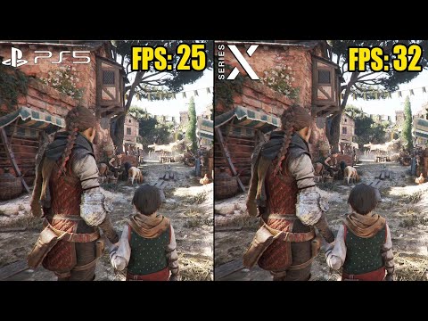 A Plague Tale: Requiem PlayStation 5 vs. Xbox Series X Comparison | Loading, Graphics, FPS Test