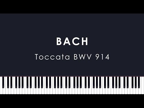 Bach: Toccata in E minor, BWV 914 (Hewitt)