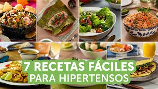 7 recetas para hipertensos | Kiwilimón