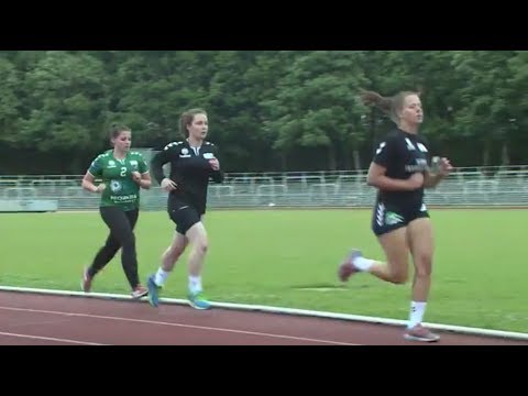 Schweriner Handballerinnen schwitzen für eine erfolgreiche Saison
