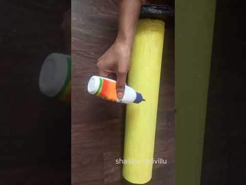 Flower vase #artandcraft #shailajaharivillu