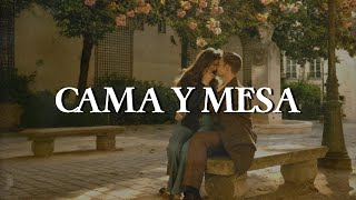 Roberto Carlos - Cama y Mesa (Letra)