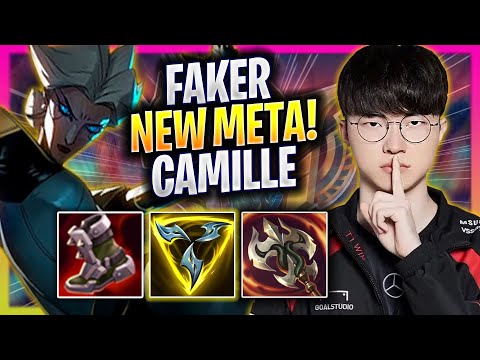 FAKER CRAZY NEW META CAMILLE MID! - T1 Faker Plays Camille MID vs Vex! | Season 2025