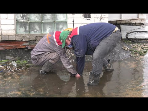 КП «Харківводоканал» здійснює роботи з усунення аварійних ситуацій у зливових каналізаціях
