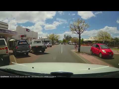 Drive Through Manjimup Western Australia November 2021