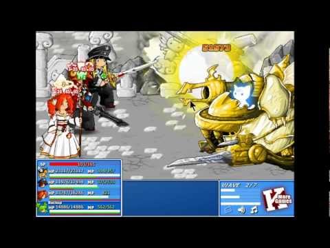 Epic Battle Fantasy 4 - Final Boss - Godcat, The Creator and The Destroyer