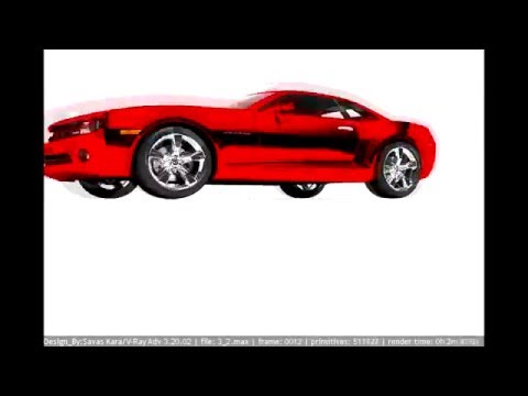 3DS Max Camaro Render