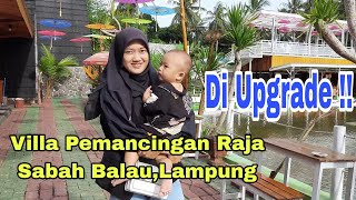 Spot foto terbaik ter Hits 2022 di lampung sabah balau,villa pemancingan raja