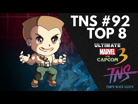 TNS UMVC3 Tournament #92 TOP 8 (Haggar, Magneto, Nemesis, Strider)