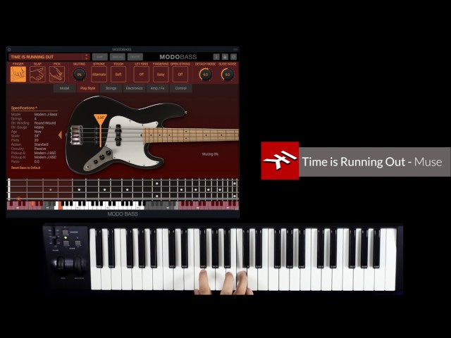 Video teaser voor MODO BASS Medley of famous bass lines