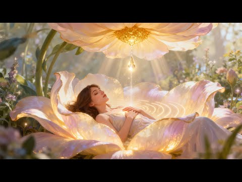 Heal Your Feminine Energy While You Sleep | Whole Body Energy Cleansing & Aura Cleansing | 528 Hz
