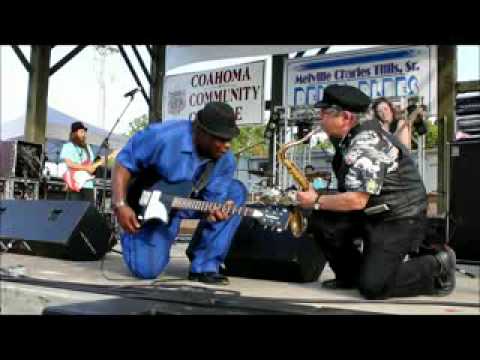 Terry BigT Williams at the Sunflower River Festival