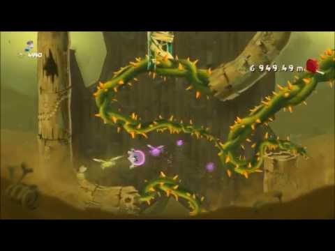 Rayman Legends Weekly Extreme Challenge Com. 24/8/15 - Infinite Tower - 9,052m