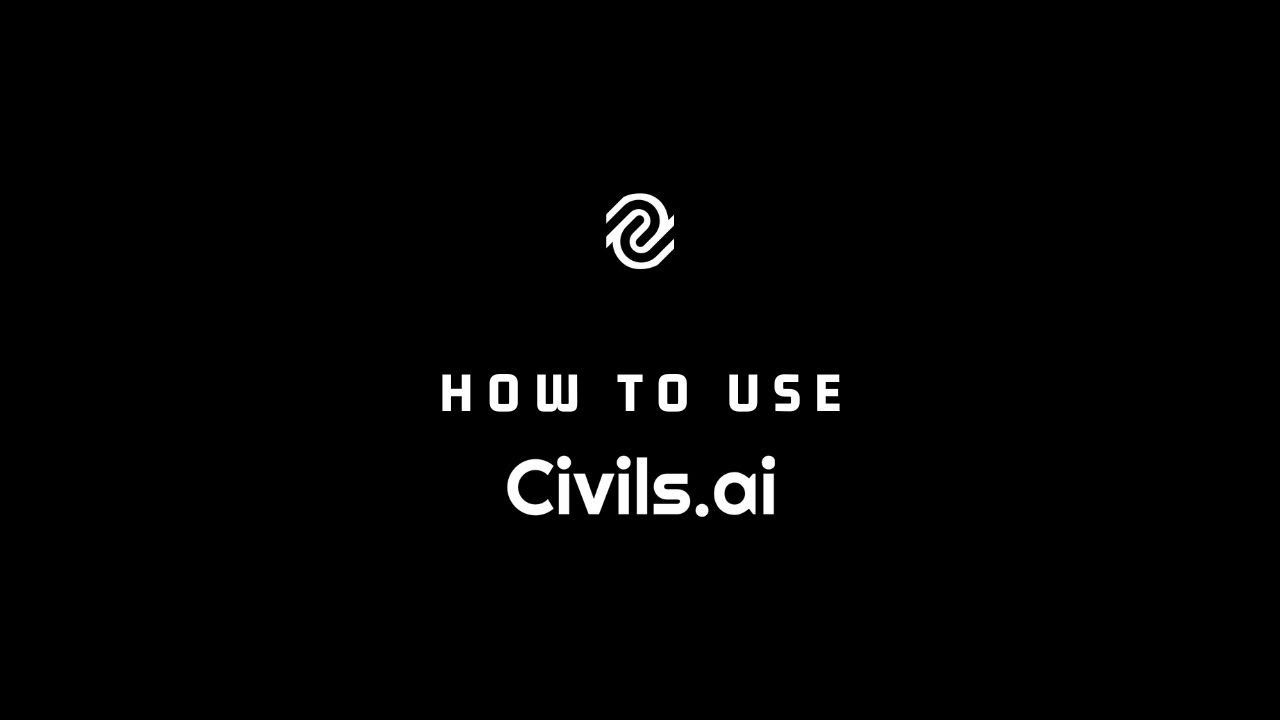 How to use Civils.ai - Civil Engineering automation tools