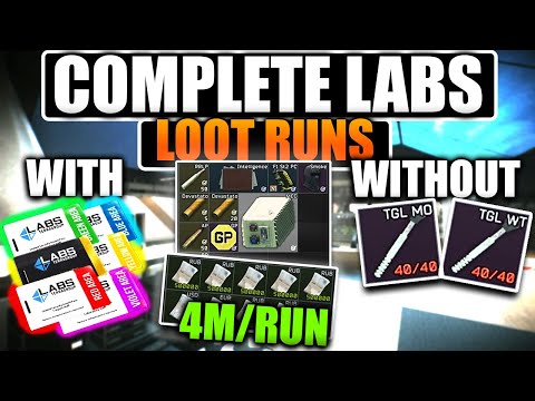 LABS loot run is INSANE! Escape From Tarkov LABS Guide