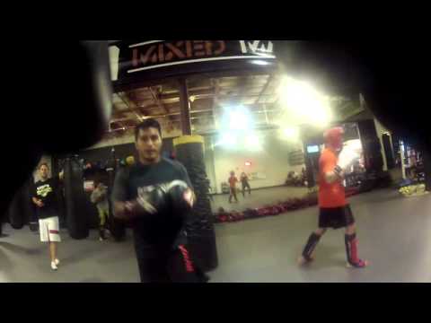 Eli Tamez MMA training session with GoPro