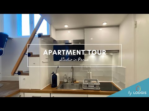 Apartment Tour // Furnished  16m2 in Paris – Ref : 20718163