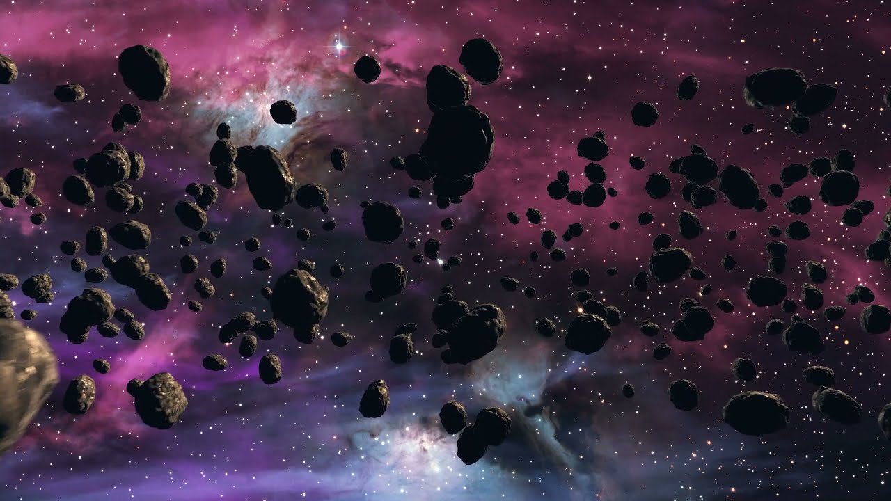 ASTEROIDS IN SPACE SCREEN SAVER